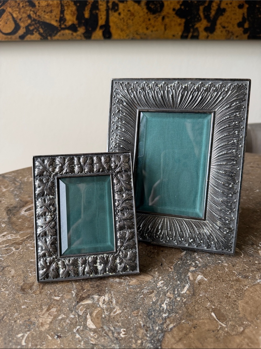 Buccellati Vine Leaf Sterling Silver Frame, Small - Picture 9 of 10